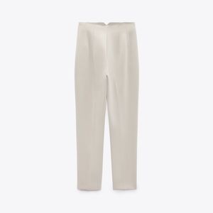 Zara Tailored Pants with High Waist